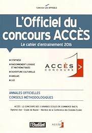 L' officiel du concours ACCÈS