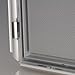M&T Displays Opti Snap Poster Frame with Support Leg 8.5x11 Inch Silver 1