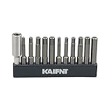 KAIFNT K454 Impact Hex/Allen Power Bit Set with