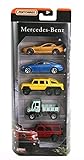 MBX Matchbox Mercedes Benz AMG Limited Edition 5 Pack SLR McLaren, CLS 500, 6x6, Unimog G-Class