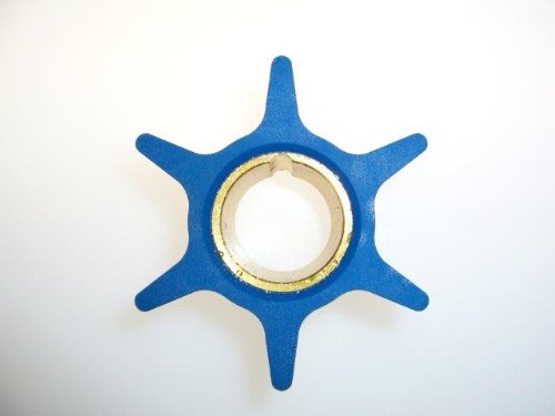 Globe Marine Run-Dry Model 1000 Impeller for Mercury Marine 18-3017, 47-30221, 47-65960, 47-85460, 47-89984, Sierra 18-3017, CEF 500313, CIM 3010-1017, Mallory 9-45306
