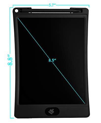 LCD Writing Tablet, 8.5 inch Electronic Drawing Pads w Glove for Kids Portable Reusable Erasable Graphics Board Digital Drawing Writing Tablet Doodle pad Handwriting Paper for School Home or Office