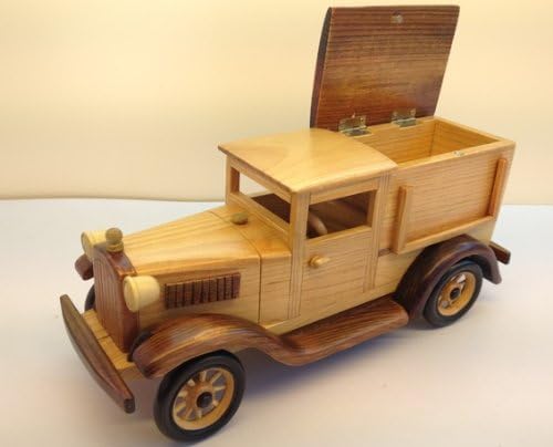 vintage wooden truck