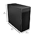Deep Silence 3 Mid Tower ATX Case Beginner Friendly with Fully Modular Drive Cages, Black