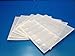 T'z Tagz Brand 120 Clear Hole Adhesive Hanging Tabs
