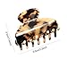 3 Pieces Hair Claws Celluloid Acetate French Design Barrettes Tortoise Shell Claws Hair Claw Accessories Hair Clip for Women Girls