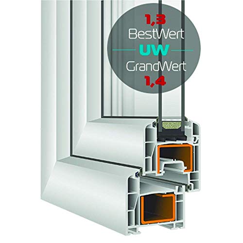 Premium Kunststofffenster Von Komforta - Kellerfenster Weiß Argon Isoglas BxH: 1050 x 1100 mm Garagenfenster/Gartenhaus… – Bild 4