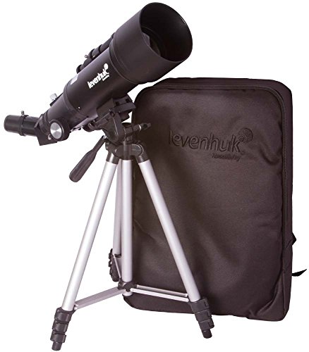 Levenhuk Skyline Portable Travel 70 Refractor Telescope with Backpack - Compact & Lightweight