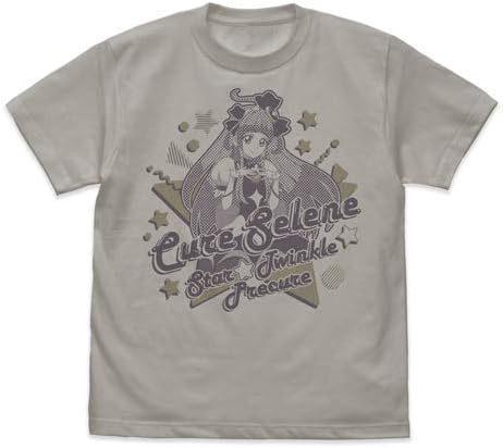 Amazon Co Jp スター トゥインクルプリキュア キュアセレーネ Tシャツ ライトグレー Mサイズ ホビー