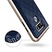 Caseology LG G6 Case, [Parallax Series] Slim Dual Layer Protective Textured Geometric Cover Corner Cushion Design for LG G6 (2017) - Navy Blue