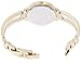 Anne Klein Women's AK/1440CHGB Everyday Classics Gold-Tone Open Bangle Watch