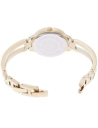 Anne Klein AK   1440chgb Everyday de la mujer Classics Reloj dorado abierto con brazalete