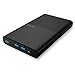 Power Bank, Vinsic 30000mAh External Battery with 3 Outports (1 DC+2 Smart USB) and 2 Inputs (1 DC+1 USB) High Capacity Portable Charger for Laptops Smartphones Tablets