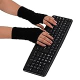 kingfansion New Fashion Womens Fingerless Warm Gloves Arm Warmer