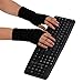 kingfansion New Fashion Womens Fingerless Warm Gloves Arm Warmer (Black)