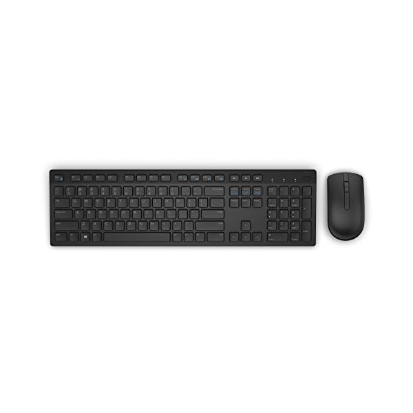 Dell KM636 Wireless Keyboard & Mouse Combo (5WH32), Black Madcity