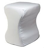 Knee Pillow Pain Relief - Lower Back , Leg , and Knee Pain - Memory Foam Leg Pillow with Soft Removable Cover
