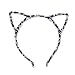 Cat Ears Headband, pack of 10 Girls Fluffy Cat Ear Metal Headband Party Accessory by LiangTing