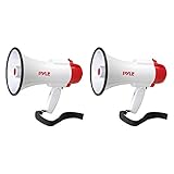 Pyle Pro Megaphone Bull Horn with Siren and Voice