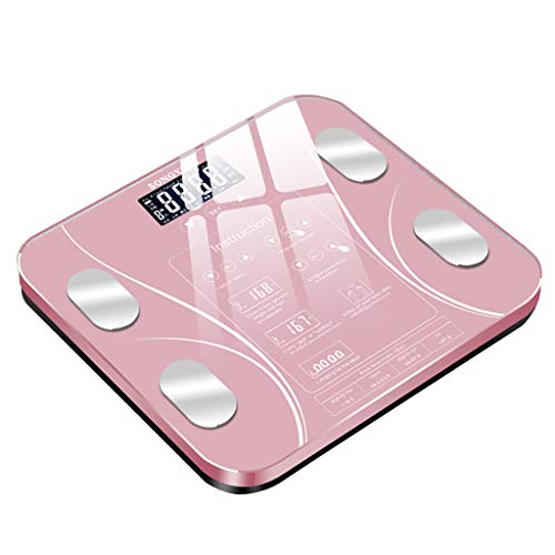 Nesee Electronic Scale Electronic Home Weight Scale LCD Display Weighing Scale Cartoon Body Scale Support Weight Loss Measuring Tool