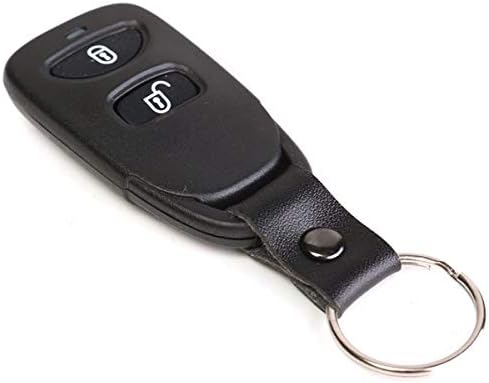 Automobile Locksmith 2 Button Remote Alarm Key Fob Shell Case Cover for Kia Sportage remote key, Black