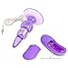 AKStore 10 Mode Vibration Anal Pleasure Butt Plug Vibrating Prostate Massager Anal Sex Toy,Bulbs Probe(Purple)