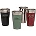 Stanley Adventure Stacking Vacuum Pint | 16 OZ (4 Pack), Multi-Pack