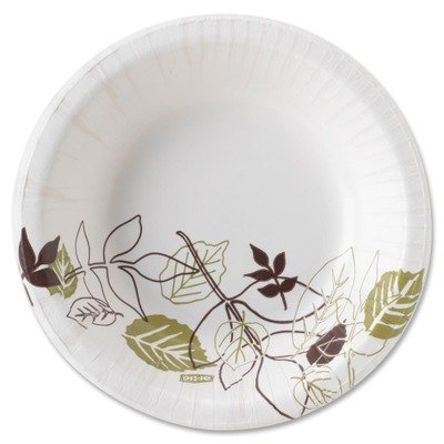 Dixie Ultra SXB12WSPK Pathways Heavyweight Paper Bowls, WiseSize, 12oz, 125/Pack