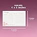 Recipe Cards - 60-Pack Blank Recipe Cards, Double-Sided, Floral Design, Perfect for Wedding, Bridal Shower, and Special Occasion, 4 x 6 Inches