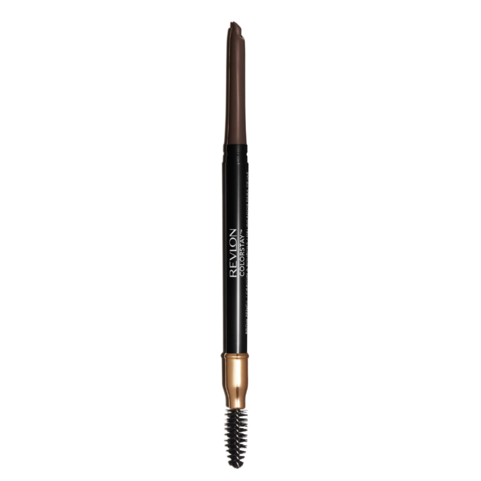 Revlon Colorstay Eyebrow Pencil, Dual Ended With Spoolie Brush & Angled Tip Applicator (0.06g) Waterproof & Longwearing, Dark Brown (220) Unisex