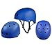 KUYOU Kids Protective Gear, Helmet Knee Pads and Elbow Pads Set with Wrist Guard Skateboard Accessories for Rollerblading Skateboard Cycling Skating Scooter. Blue