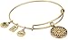 Alex and Ani Women's Charity by Design New Beginnings Charm Bangle Rafaelian Gold Finish One Size