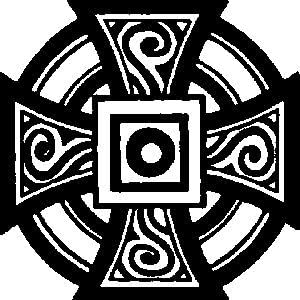 Art Stamp Celtic Cross Stamp