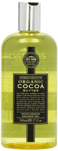 Greenscape Organic COCOA BUTTER Natural Moisturisng Shower Gel 500ml