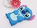Generic Galaxy S7 Edge Case, Lilo Movable Ear Flip Cute 3D Cartoon Lovely Soft Gel Rubber Silicone Skin Case Cover for Samsung Galaxy S7 Edge (Blue)
