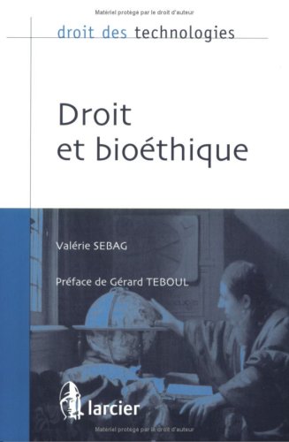 Droit et bioéthique