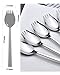 Hiware Sporks 6-pack 18/10 Stainless Steel Sporks for Everyday Household Use, 7.6-Inch / 1.6-Ounce/Ice Cream Spoon & Salad Forks, Fruit Appetizer Dessert