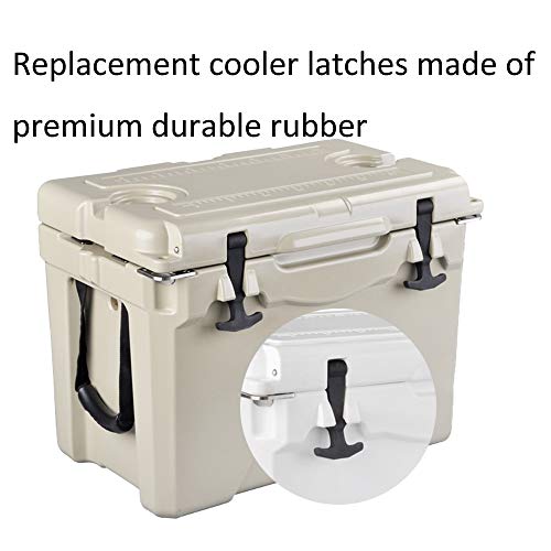EWONICE Cooler Replacement Lid Latches Fits Yeti RTIC Hard Coolers and