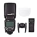 YONGNUO Updated YN600EX-RT II Wireless Flash Speedlite with Optical Master and TTL HSS for Canon AS Canon 600EX-RT w/ EACHSHOT Diffuser primary