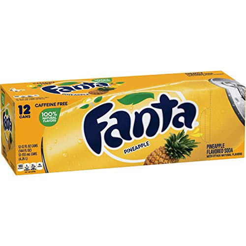 Fanta Pineapple, 12 fl oz (pack of 12) Pricepulse