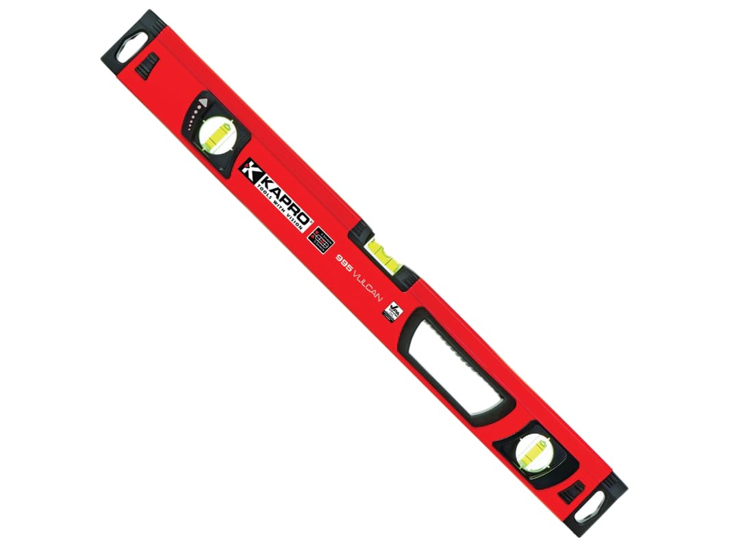 Kapro K99590M 24" 995 Vulcan Level with Magnets, Red