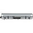 Tonareli Violin Oblong Fiberglass Case- Silver 4/4 VNFO 1001