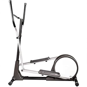 YAMMY 3 In 1 Indoor Elliptical Cross Trainer, Mute Cardio Home Office Fitness Workout Machine Suitable for All Ages Max User Weight 120 Kg