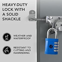 Padlock 4 Digit Combination Lock - for Gym School