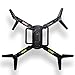 QQPOW X8 UAV Fold Remote Control / Cell Phone Control Folding Quadcopter Equipped with HD Camera Support HD Video 6-Axis Gyroscope Auto Height Hold, Headless Mode Quad Rotor Helicopter (Black)