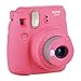 K&M Fuji Instax Mini 9 Camera Pink + Carry Case + Rechargeable AA Batteries & Charger + Instax Mini Film (40 Sheets)
