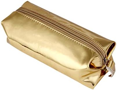 Multi-Functional Durable Heavy Duty Sweet Candy Rubberized Big Tool Pencil Case Pouch Holder Organizer for School Business Trip Home Makeup Boxes (16116CM, Gold)