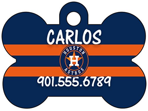 astros dog tag