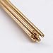 Walmeck 10pcs 1.6mm333mm Brass Gas Brazing Rod No Need Solder Powder