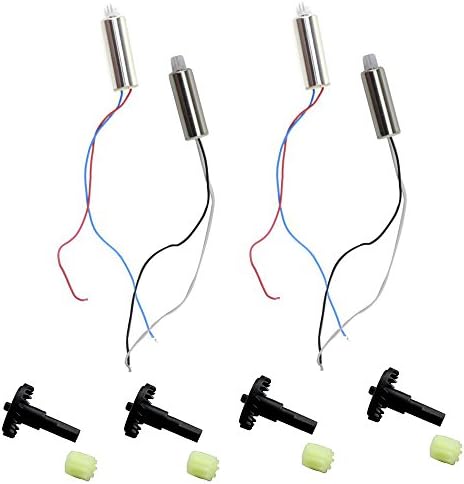 Hooray Service Original CW & CCW Motor with Gear Kit Spare Parts for JJRC H37 Mini Baby Elfie RC Quadcopter